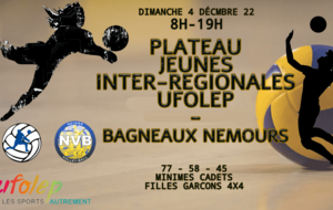 Plateau Jeunes Inter-régionales à Bagneux-Nemours