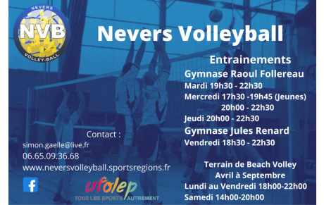 Reprise Activité Volleyball saison 2020-2021